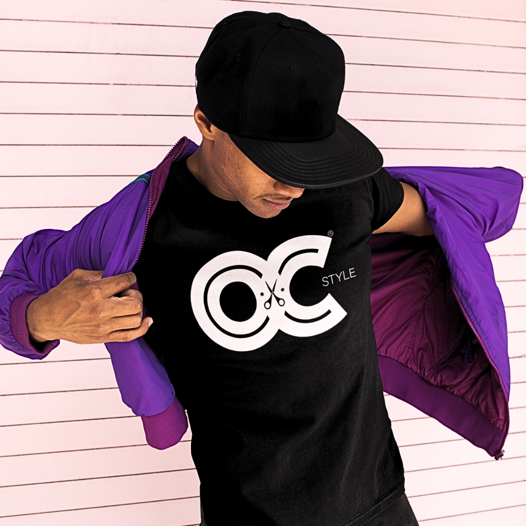 T-SHIRT OC Style Black