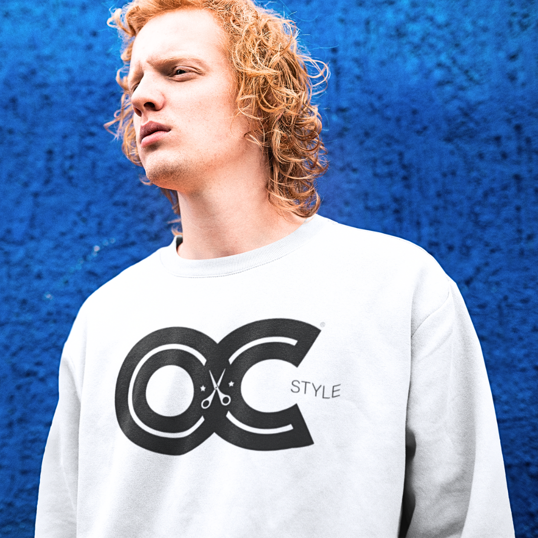 SWEATSHIRT OC Style White